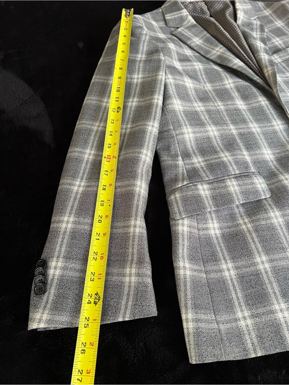 Tailorbyrd Gray Windowpane Sport Coat - Picture 6 of 13